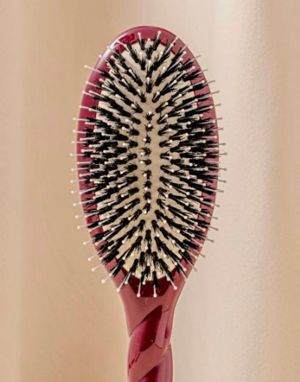 La Bonne Brosse Массажная расческа для волос N 03 Essential Sensitive Scalp Brush - Creamy White