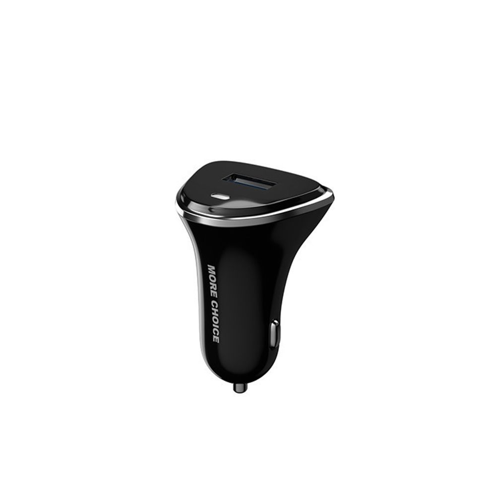 More Choice AC22 2USB 2.4A  черный Автомобильное зарядное устройство