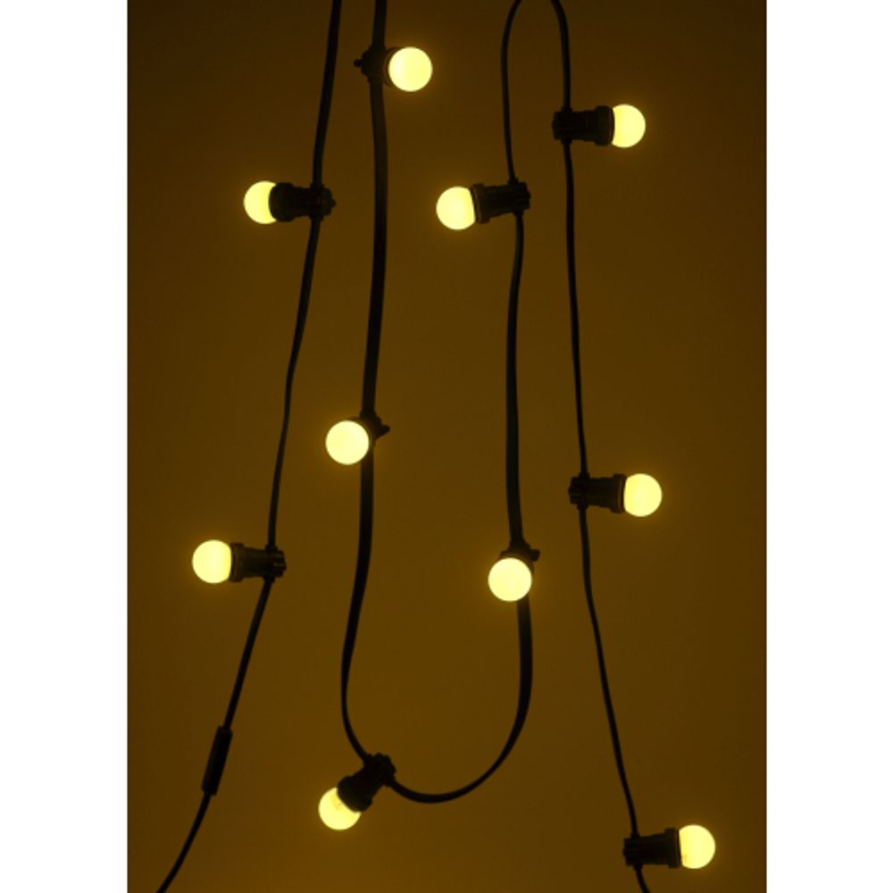 Лампочка светодиодная ЭРА STD ERAYL45-E27 E27 / Е27 1Вт шар желтый для белт-лайт