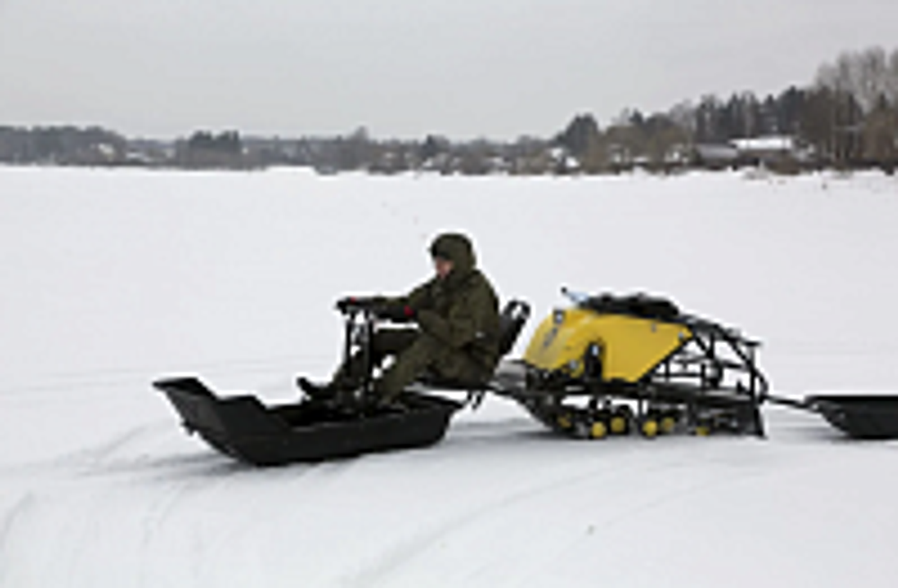 Мотобуксировщик Рыбак PK 13 л.с., (короткая база 1230мм)