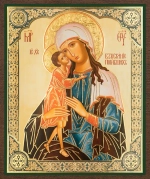 Икона БМ "Взыскание погибших" 10х12 на МДФ-6