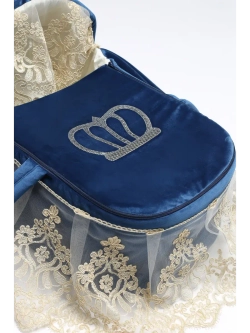 Комплект на выписку новорождённому с переноской зимний