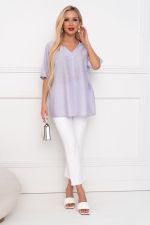 Блузка Мила (нежная сирень) Б11-254 Nikol (Акция)