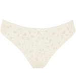 Кружевные трусики-бразилиана Amy (Размер: L) (Цвет: пудровый)