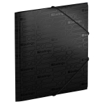 Папка для тетрадей на резинке А5+ 600мкм чёрная "Your Way" (Berlingo)