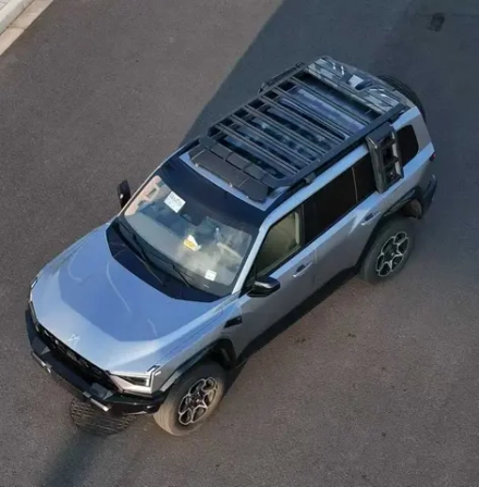 Платформа на крышу с лестницей и ящиком для DongFeng Mengshi M-Hero 917 2023+ М-Хиро багажник