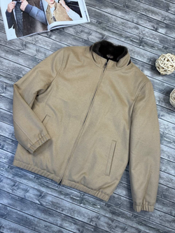 Бомбер Loro Piana с мехом