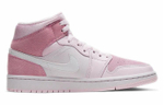 Кроссовки Jordan Air Jordan 1 Mid Digital Pink (Женская размерная сетка)