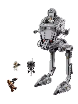 Конструктор Star Wars Звезда Шагоход AT-ST на Хоте 586 дет