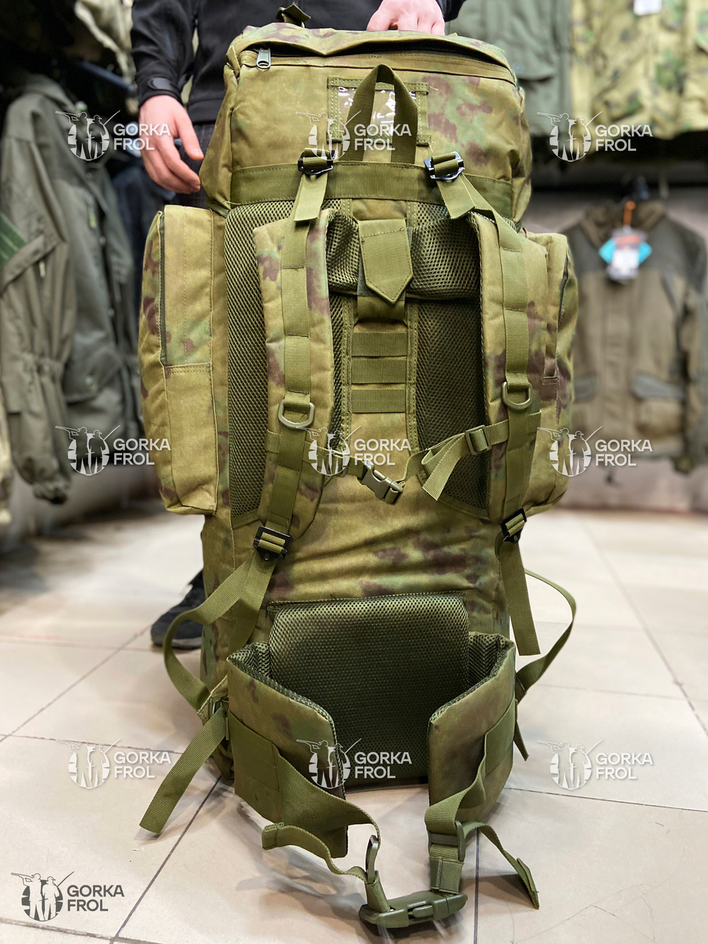 Рюкзак Tiger 100 л Cordura 1000D Лес