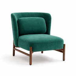 Дизайнерское кресло SIMON нубук