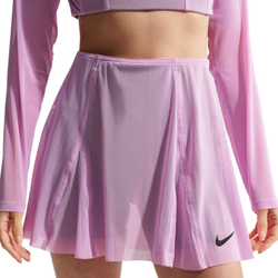Теннисная юбка Nike Court Paris Slam High Waisted Tennis - light magenta/tattoo/black
