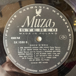 Винтажная виниловая пластинка LP Сборник Rock N Roll (Польша 1977)