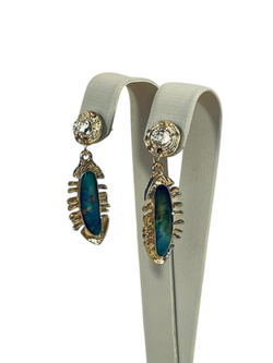 Серьги Древний Египет сколопендра