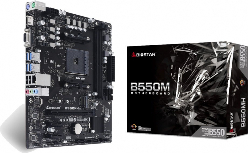 Материнская плата BIOSTAR B550MH, RTL