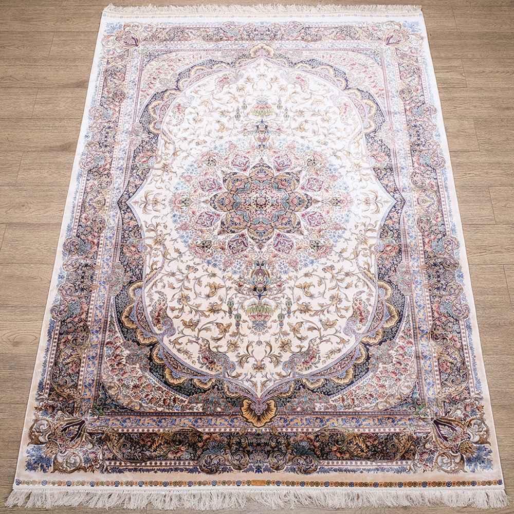 Qum 2004A CREAM / NAVY Прямой