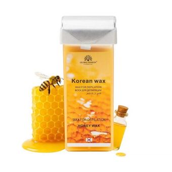 Воск для депиляции в картридже Global Fashion, Korean wax, 100мл, HONEY WAX