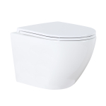 Комплект подвесной безободковый унитаз Azario Grado AZ-8010-1000+AZ-0046N с микролифтом + система инсталляции без кнопки смыва