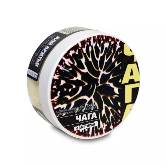 Мыло для бритья ТДС "С чагой", 85гр., баночка