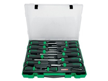 Набор отверток 20шт в пласт.боксе TOPTUL