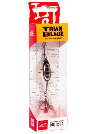 Блесна вращ. Lucky John TRIAN BLADE ROUND 12.0г 004 в блистере