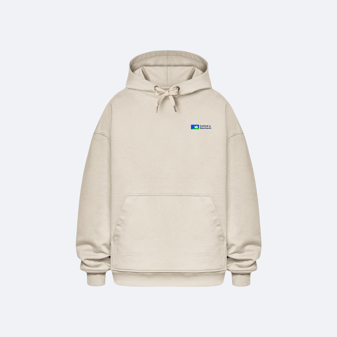 Купить Худи Called a Garment  Logo Mess (beige)