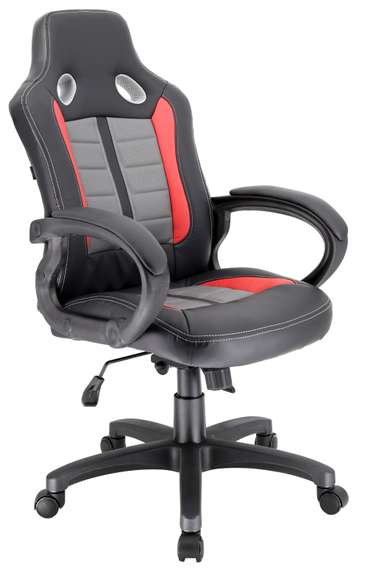 Геймерское кресло Everprof Forsage ТМ Экокожа Красный