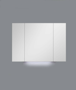 Зеркальный шкаф Orka Likya 80 3001088 с подсветкой Антрацит матовый