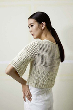 Джемпер спицами "Baby Cotton"