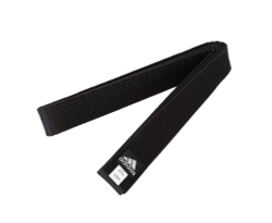 Пояс для тхэквондо Adidas Regular Black Belt черный