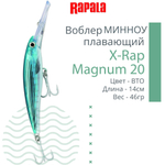 Воблер X-Rap Magnum 10, 11см, 22гр, цвет HH, плавающий