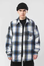 Рубашка Codered Harbor Wide Молочный/Голубой/Черный