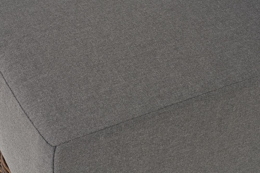 "Капри" модуль диванный правый с подушками, цвет коричневый