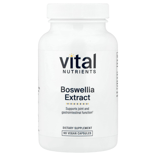 Vital Nutrients, Экстракт босвеллии, 90 веганских капсул (400 мг на капсулу)