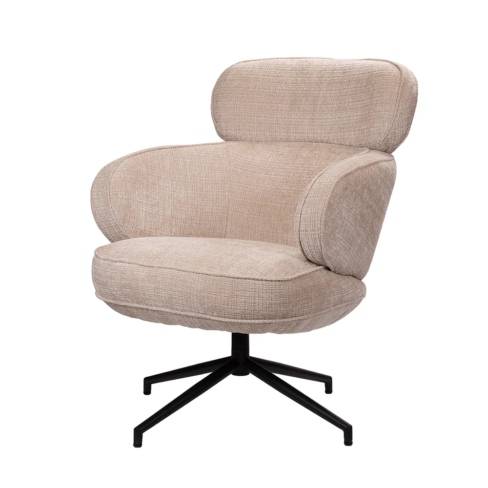 Кресло Bradex Home KING кремовый, шенилл