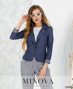 Пиджак 1088-джинс Minova