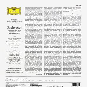 Berlin Philharmonic, Herbert von Karajan / Rimsky-Korsakov: Scheherazade (LP)