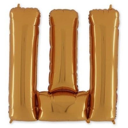 Буква "Ш" золото 102 см