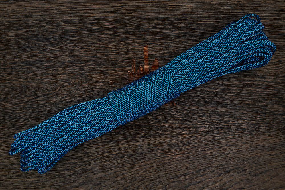 Паракорд «BlackNet blue», 1 метр