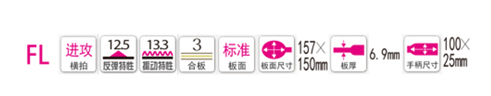 Butterfly PRIMORAC CARBON OFF