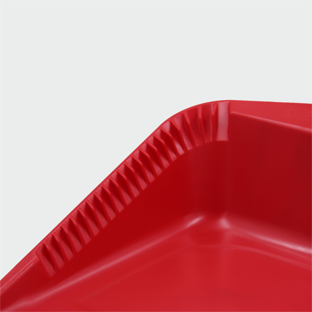 Совок усиленный, 255мм Красный DECOR 151-401