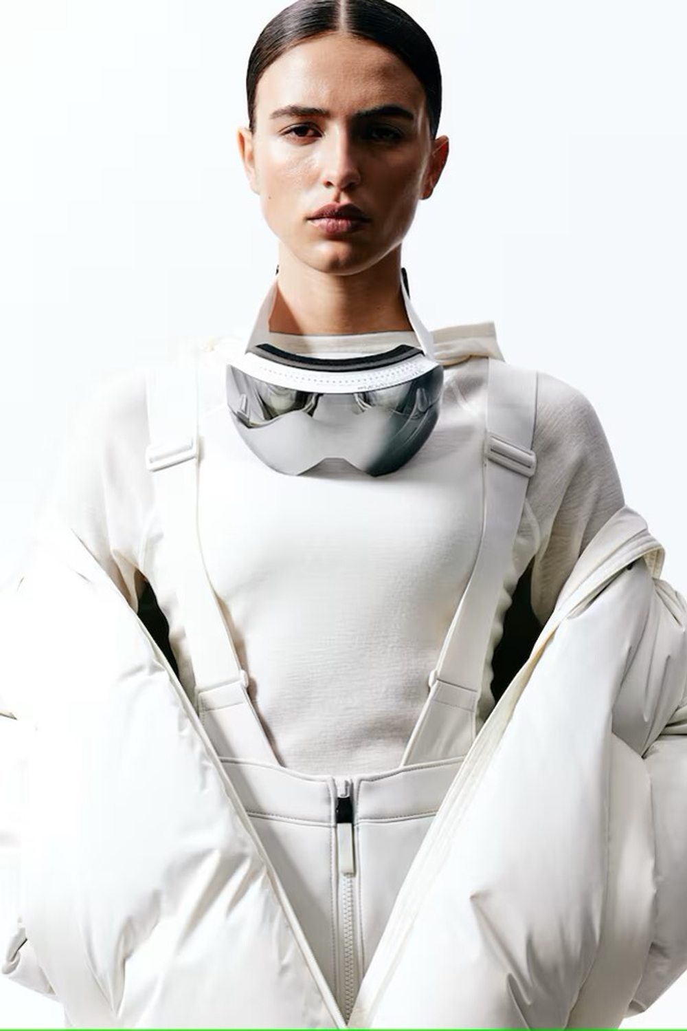 H&M Пуховая лыжная куртка ThermoMove™, белый