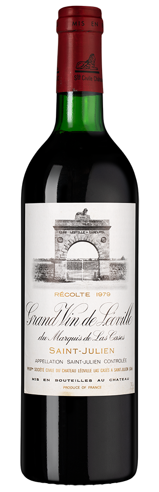 Вино выдержанное красное сухое "Гранд Вин де Леовиль дю Марки де Лас Каз Сен-Жюльен" 2021 13% 0,75 л