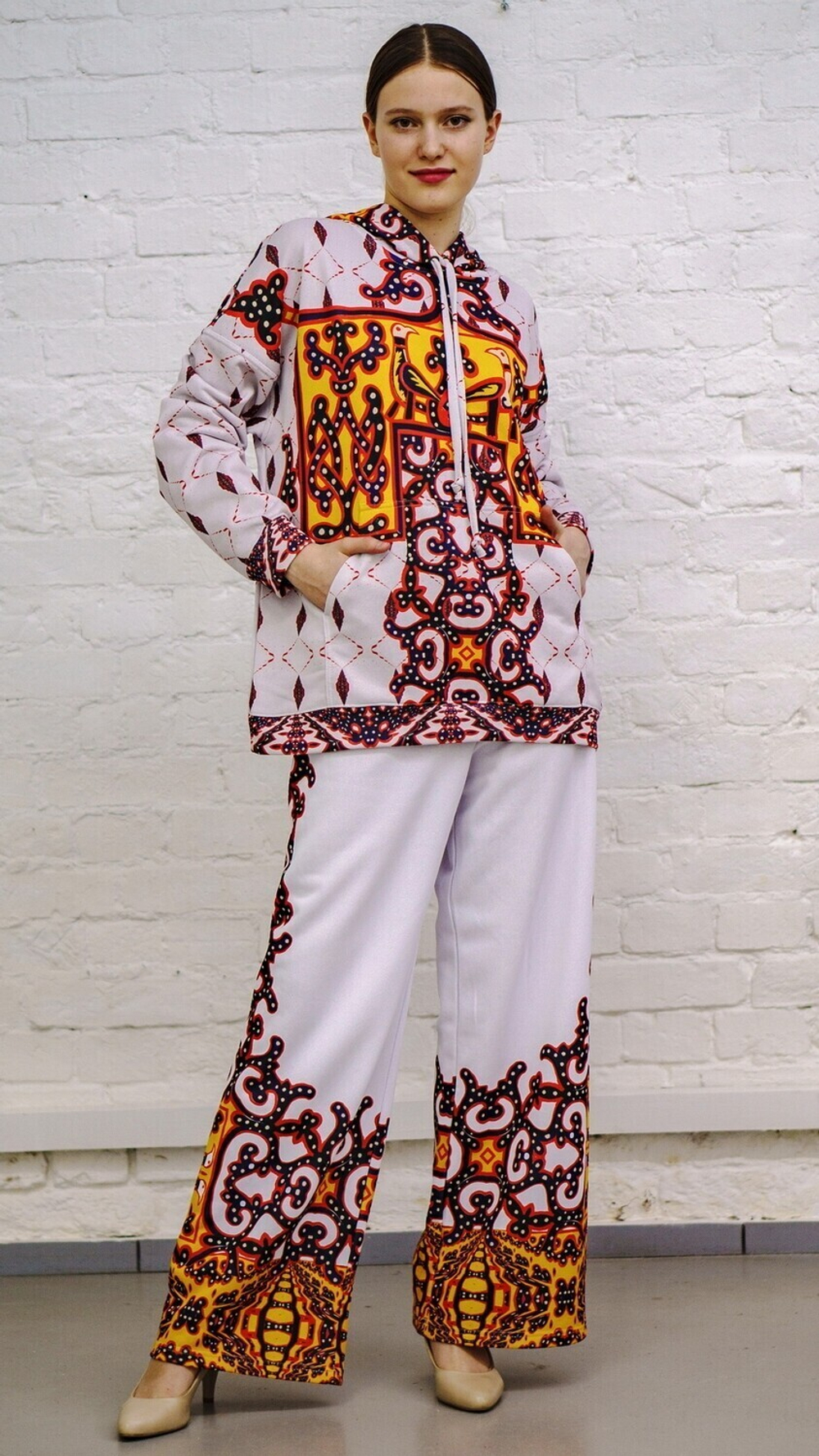 Комплект (худи и брюки) "Славянские узоры"