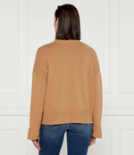 Шерстяной гольф Liu Jo - коричневый(WF4434 MS009)