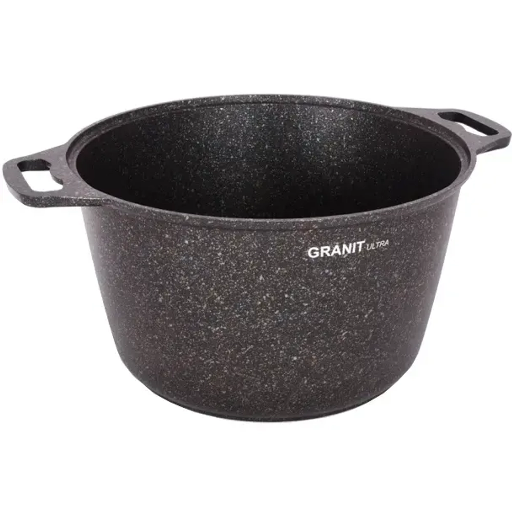 Кастрюля 8л со стекл. крышкой, АП линия «Granit ultra» (blue)