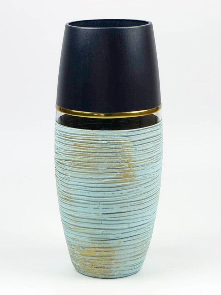 Стеклянная ваза  7736/300/sh159.1