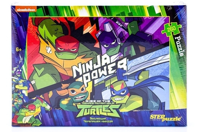 Пазл 260эл. "Черепашки Ниндзя" (Никелодеон) (Степ пазл)