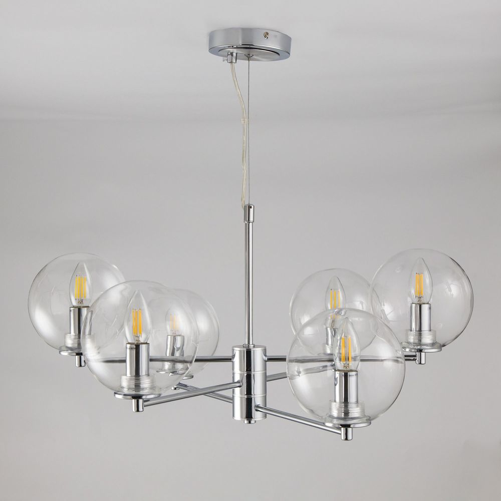 Citilux Галлен CL240161 Люстра подвесная Хром