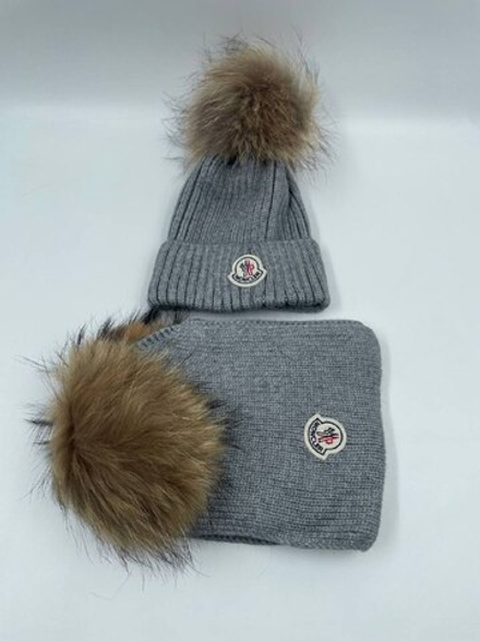 Детская шапка и шарф Moncler